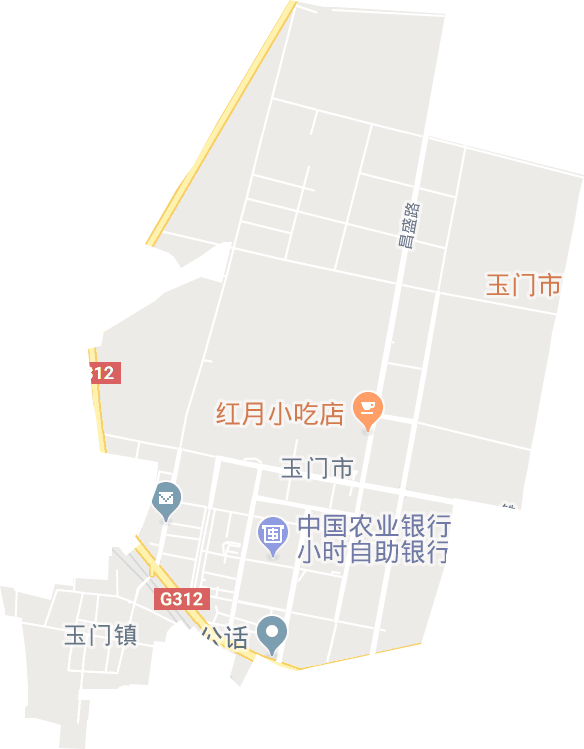 新市區街道電子地圖