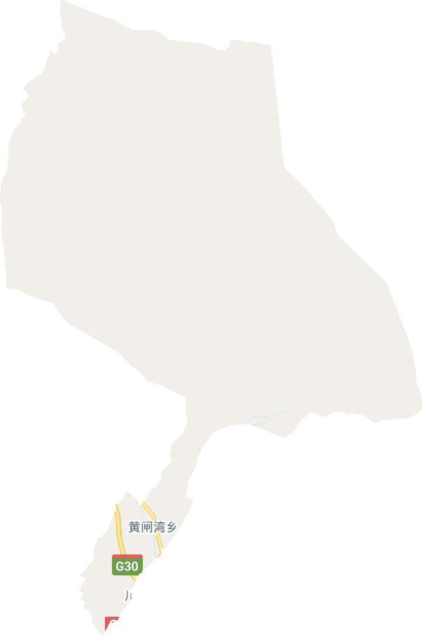 玉門市黃閘灣鄉電子地圖