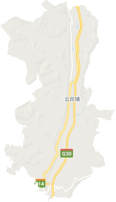 云田鎮電子地圖