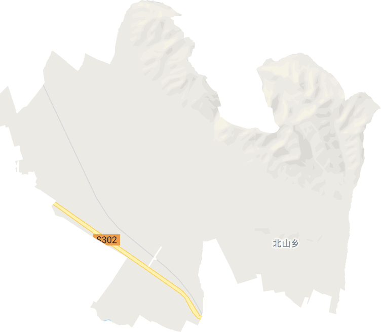 北山鄉電子地圖