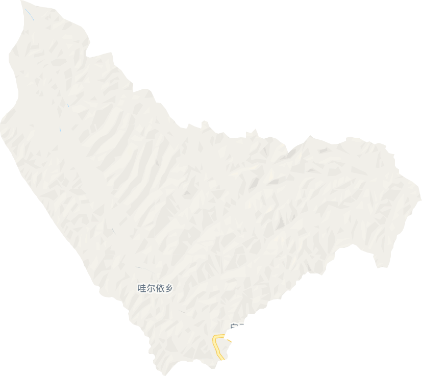 哇爾依鄉電子地圖