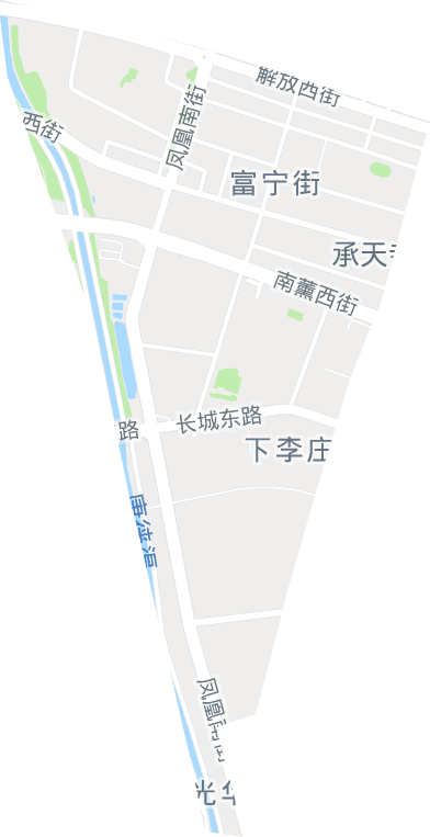富寧街街道電子地圖