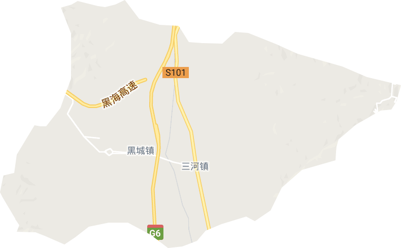 黑城鎮(zhèn)電子地圖