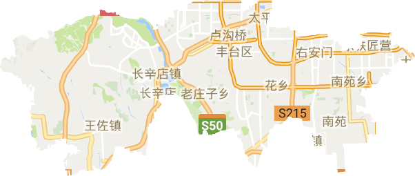 豐臺區電子地圖
