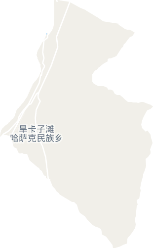 旱卡子灘哈薩克民族鄉電子地圖