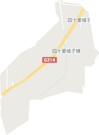 四十里城子鎮電子地圖