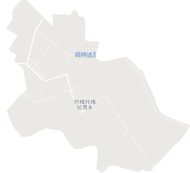 巴格托格拉克鄉電子地圖