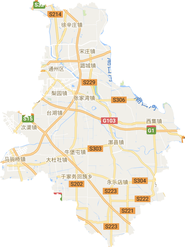 通州區(qū)電子地圖