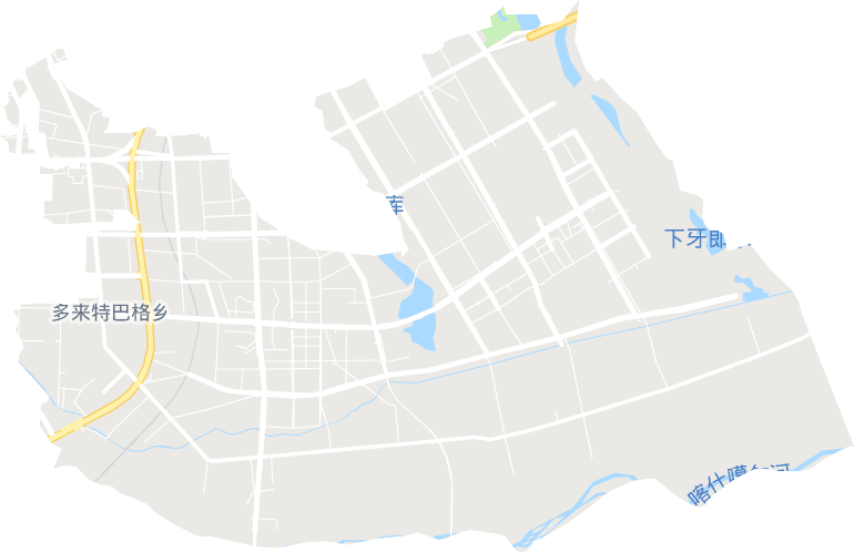 多來特巴格鄉電子地圖