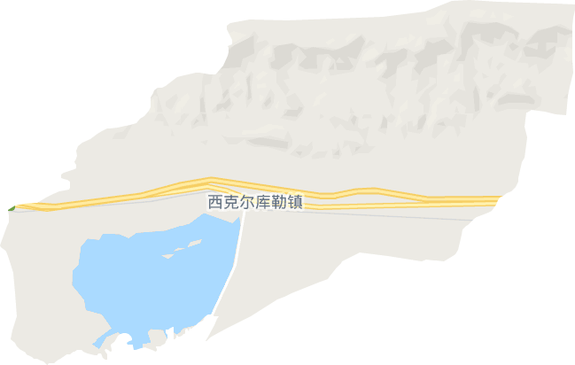 西克爾庫勒鎮電子地圖