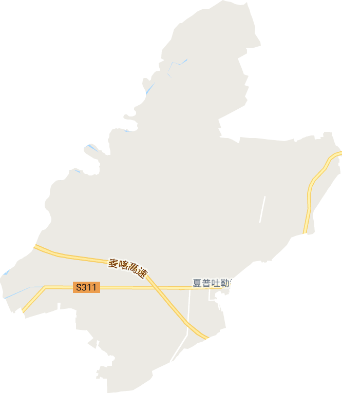 夏普吐勒鄉電子地圖