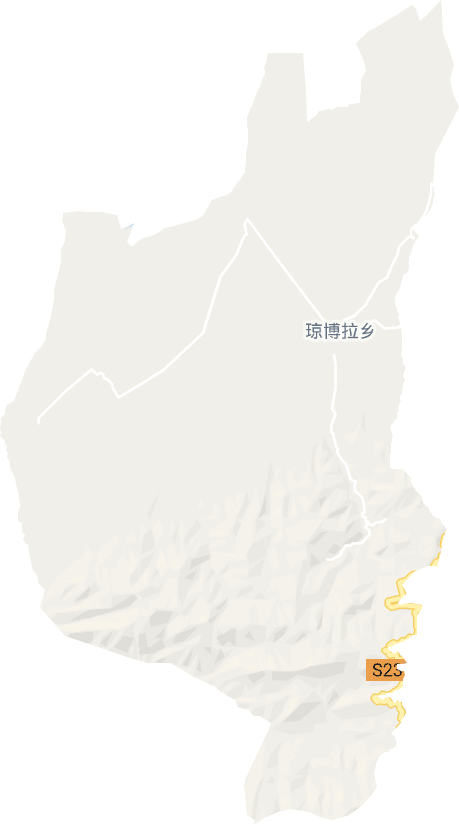 瓊博拉鄉(xiāng)電子地圖