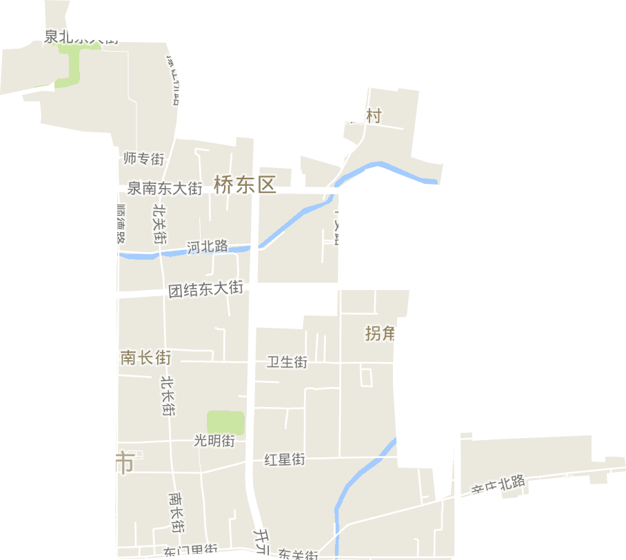 南長街街道電子地圖