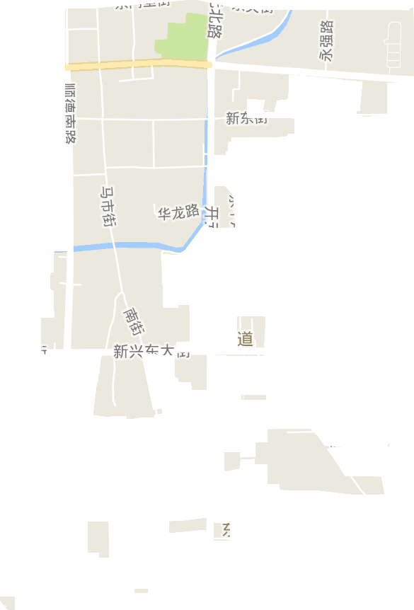 北大街街道電子地圖