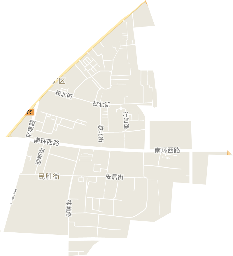 新勝街道電子地圖
