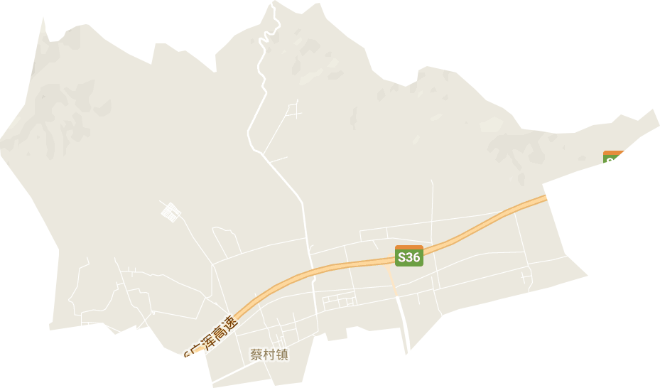 蔡村鎮電子地圖