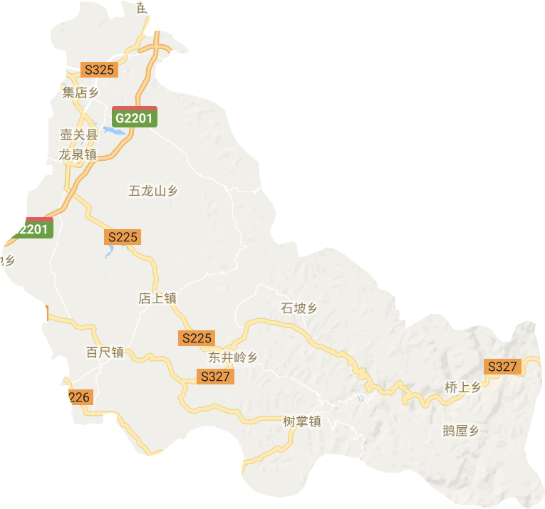 壺關(guān)縣電子地圖