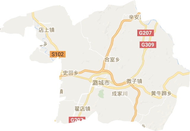 潞城市電子地圖