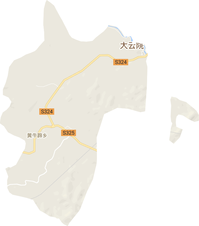 黃牛蹄鄉電子地圖
