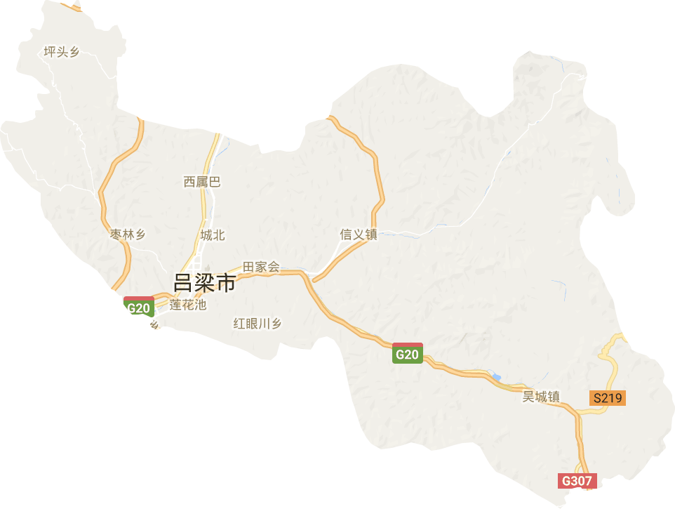 離石區電子地圖