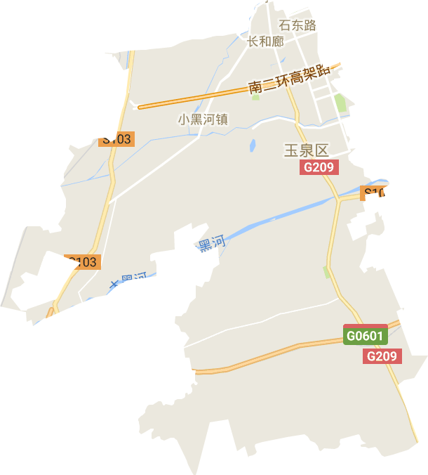 玉泉區電子地圖