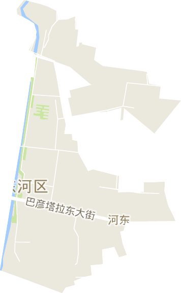 河東街道電子地圖