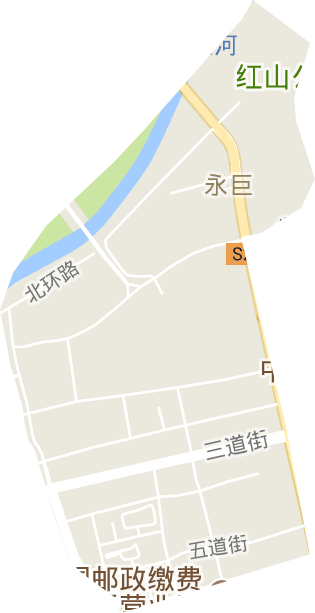 永巨街道電子地圖