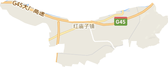 紅廟子鎮電子地圖