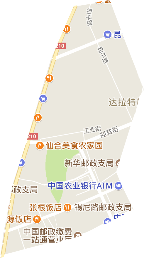 工業(yè)街道電子地圖