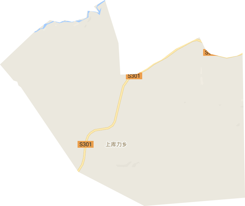 上庫力街道電子地圖
