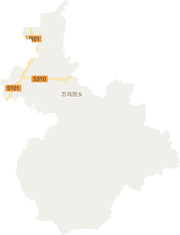 四子王旗忽雞圖鄉電子地圖