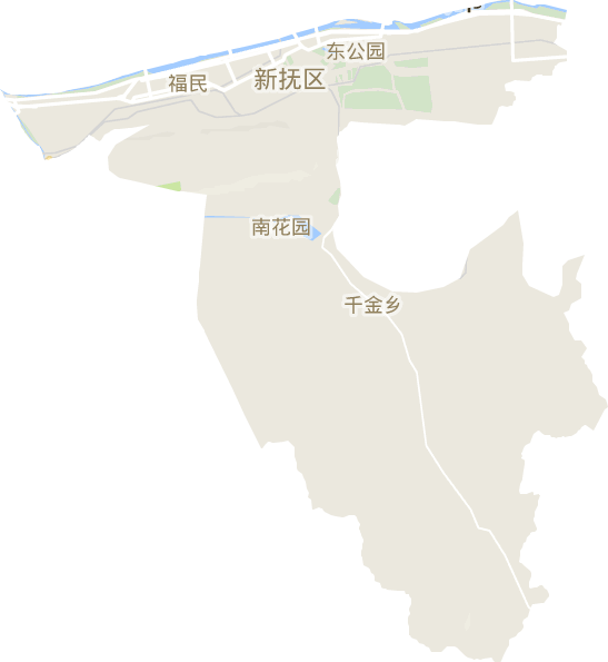 新撫區電子地圖