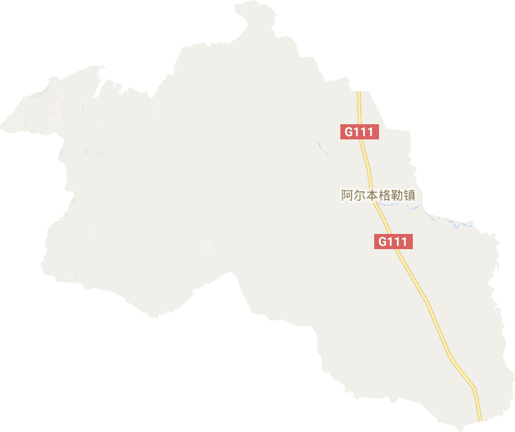 阿爾本格勒鎮電子地圖