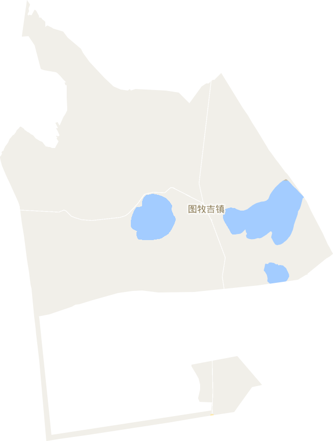 圖牧吉鎮電子地圖