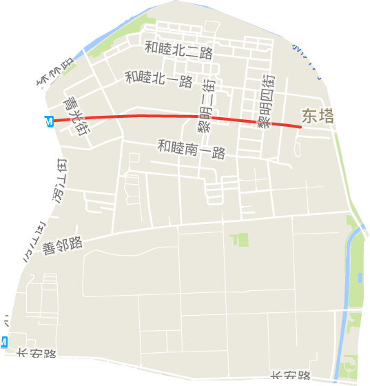 東塔街道電子地圖