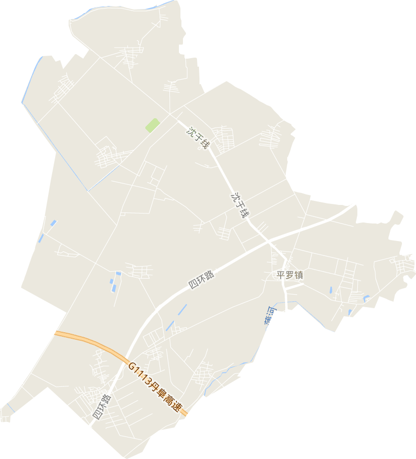平羅街道電子地圖