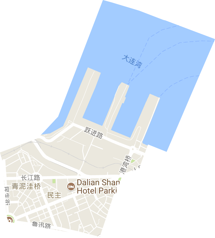 人民路街道電子地圖