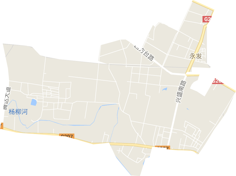 永發街道電子地圖