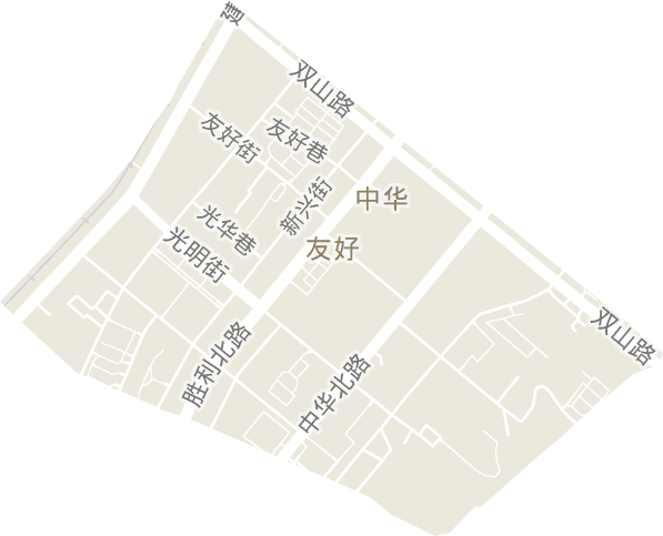 友好街道電子地圖