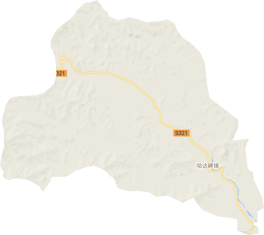哈達碑鎮電子地圖