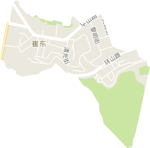 崔東街道電子地圖