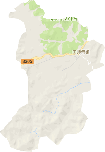 田師傅鎮(zhèn)電子地圖