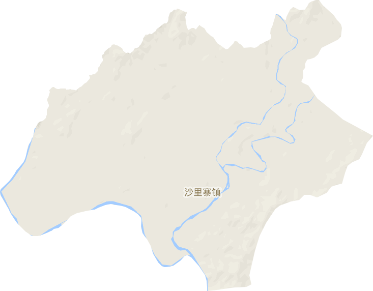 沙里寨鎮電子地圖