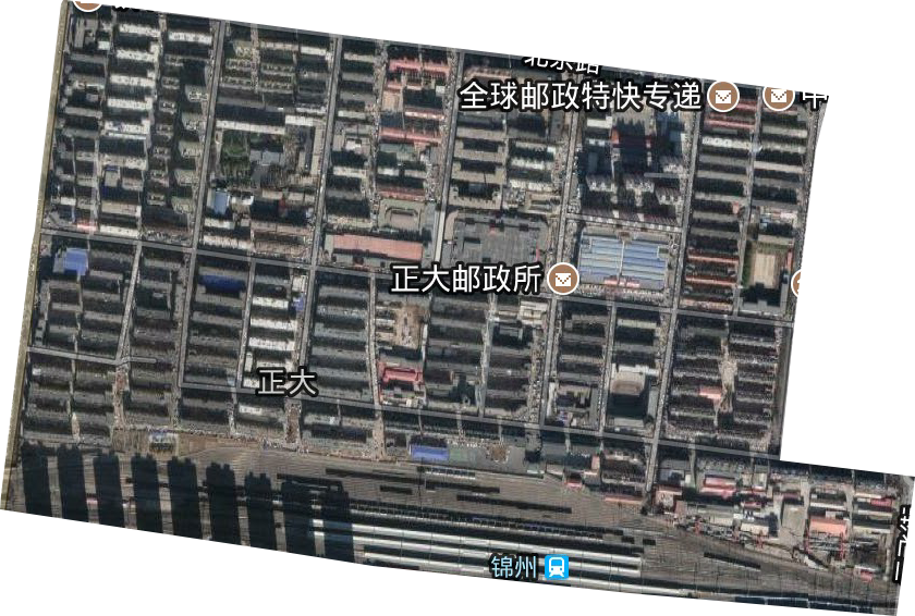 正大街道衛星圖
