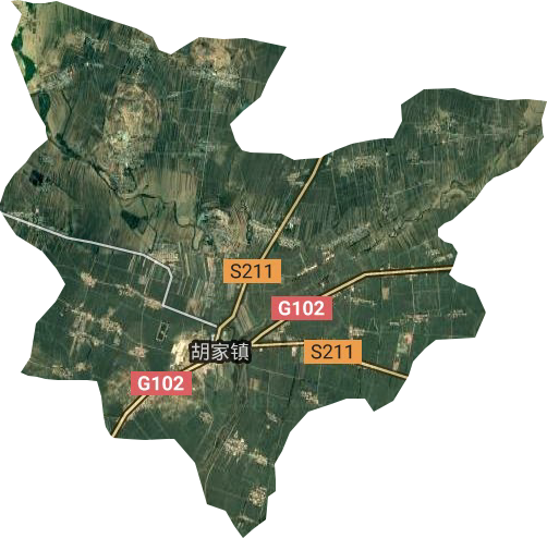 胡家鎮(zhèn)衛(wèi)星圖