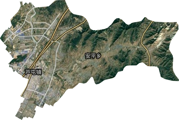 蘆屯鎮衛星圖
