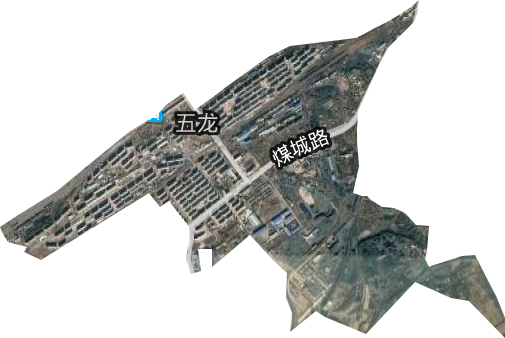 五龍街道衛(wèi)星圖