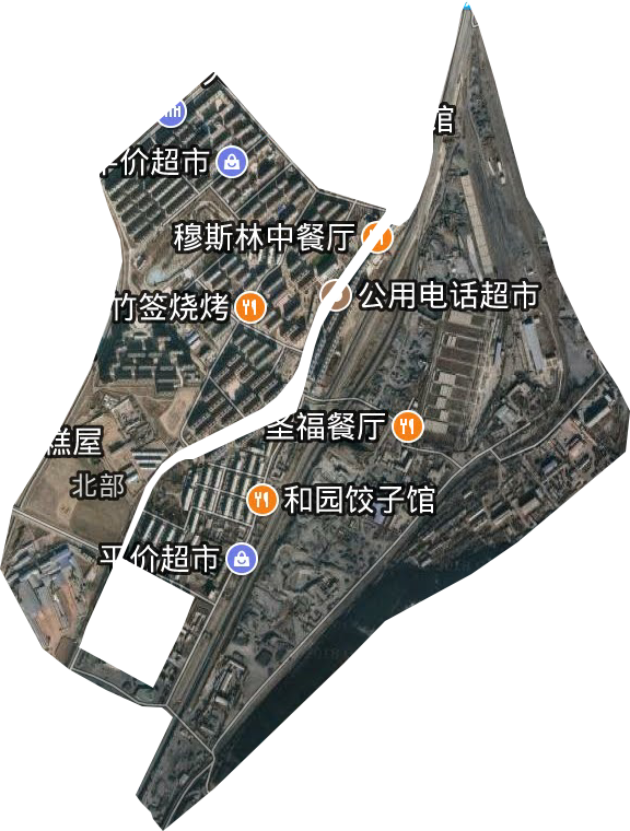 益民街道衛(wèi)星圖