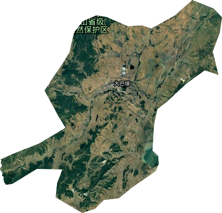大巴鎮衛星圖