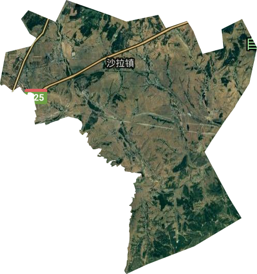 沙拉鎮(zhèn)衛(wèi)星圖